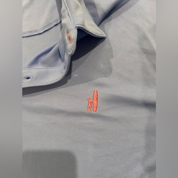 Johnnie-O Blue Polo Sz XL - Picture 2 of 5